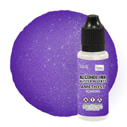 Alcohol Ink Glitter Accents - Amethyst - Couture Creations